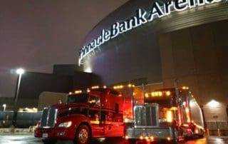 concert tour trucking transportation
