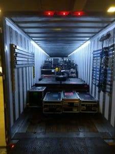 Coachella equipment trailer
